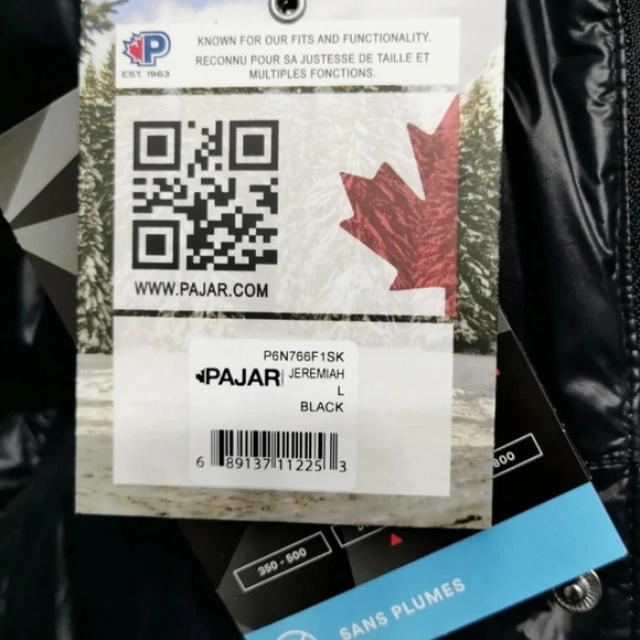 🥶HOST PICK🥶PAJAR Jeremiah Puffer Authentic Winter Jacket gift Knit Hat Mens L - Picture 15 of 16